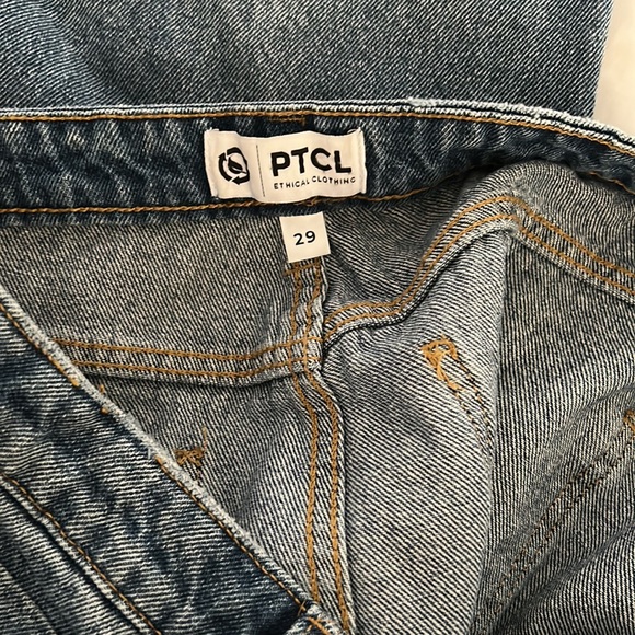 PTCL High Rise Wide Leg Jeans size 29 NWT - Picture 7 of 9